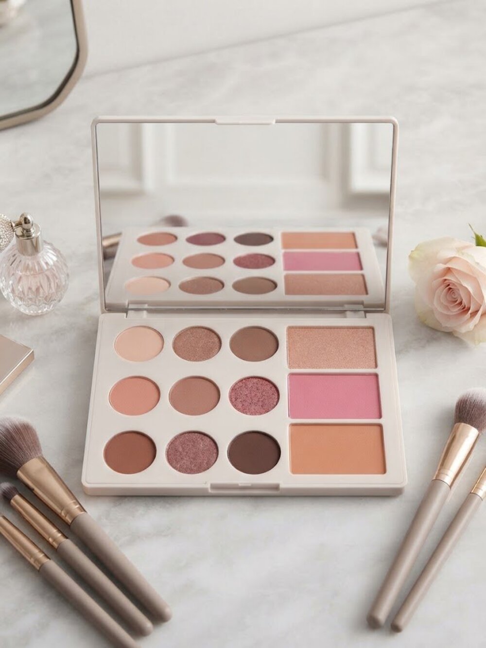 NIB Laura Geller The Wearables Blushed & Blooming Palette